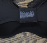 Bali Womens One Smooth U Ultra Light Illusion Neckline Underwire Bra Black 34D