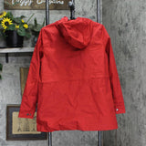 Hunter Womens Water Resistant Cotton Smock Rain Jacket 1781638
