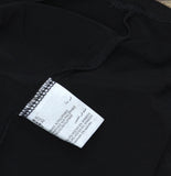 INC International Concepts Zip-Pocket Woven Long Sleeve Blouse Deep Black XL