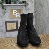 A New Day Womens Celaena Boots Mesh Faux Suede Booties 94568462 Black 10M