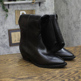DV Dolce Vita Womens Kit Western Knee High Boot Black 6.5M