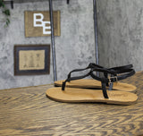 Wild Pair Womens Krisleyy Sandals Thong 10020642900 Black 9M