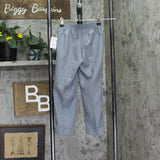 Nautica Little Boys Pull On Textured Dress Pants Gray 5