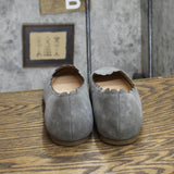 Journee Collection Netta Womens Pull On Flats NETTAGRAY Gray 12M