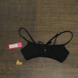 Xhilaration Juniors Tunneled Tie-Front Bralette Bikini Top 84886910
