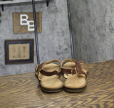 Journee Collection Womens Solay Sandals Braided SOLAY Brown 12M