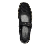 Aqua Womens Crochet Jolee Flats AQ-JOLEE Black 9.5M