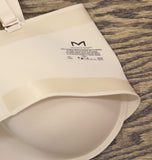Maidenform Womens Strapless Bra with Stay-Put Tech Wireless Almond Brown L