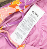 Roxy Womens One Piece Plunge Swimsuit 434001925 Lilac Purple Multi L