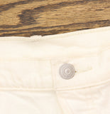 Levi's Womens 501 Original Shorts Jean Jorts Button Fly Disco Nights White 33