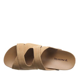 Bearpaw Crux Platform Slide Sandals 1009137019 Iced Coffee Brown 9M