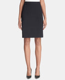 Calvin Klein Womens Knee Length Dress Pencil Skirt CSE1705O Dark Navy Blue 6