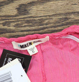 Miken Juniors Tiered Dress Swim Cover Up I9672P544 Hot Pink Lurex XL
