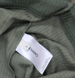 Carrer Roque Layered Look Long Sleeve Tee 10003211ROQUEDLS Green L