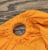 And Now This Womens Ring Open Side Woven V-Neck Dress Orange M