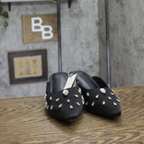 A New Day Womens Katia Heels Satin Rhinestone Tear Drop 94663381 Black 8M