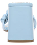 On 34th Womens Salliee Sandals Block Heel 10020662800 Blue 8.5M