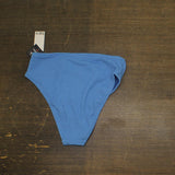Bar III Womens High Leg High Rise Swim Bikini Bottom MBBG24548 Cobalt Blue M
