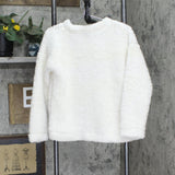 NHL Chicago Blackhawks Girls Crew Neck Poly Gold Lurex Sweatshirt White Gold L