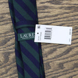 Lauren Ralph Lauren Mens Wool Blend Slim Two-Tone Stripe Tie 7L914105
