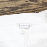 Christopher & Banks Womens Shaped Fit Mid-Rise Stretch Dress Pants White 10