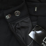 Le Suit Womens Herringbone Side Zip Suit Pants 50041016 Black 14P