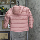 Columbia Kids Big Girl Pike Lake II Hooded Jacket Puffer Coat Eraser Pink S