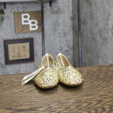 A New Day Sammie Sequin Ballet Flats with Memory Foam 94685484 Gold Yellow 6.5M