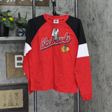 NHL Chicago Blackhawks Womens Distressed Sweatshirt 196365681807
