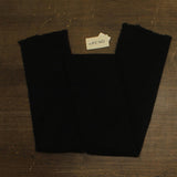 On 34th Brushed Solid Blanket Wrap Scarf Oversized MO9742504 Black