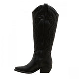 Wild Fable Womens Kenzi Western Boots with Memory Foam Insole Jet Black 11M