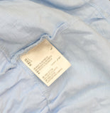 INC International Concepts Womens Knit Smock-Waist Halter Top Dutch Canal Blue L