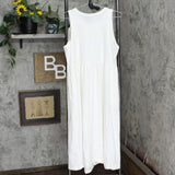 A New Day Women's Sleeveless Knit Ballet Dress 84197893 White L