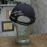 Wood-Mizer Mens 25th Anniversary Strapback Baseball Cap Hat Black / Orange OS