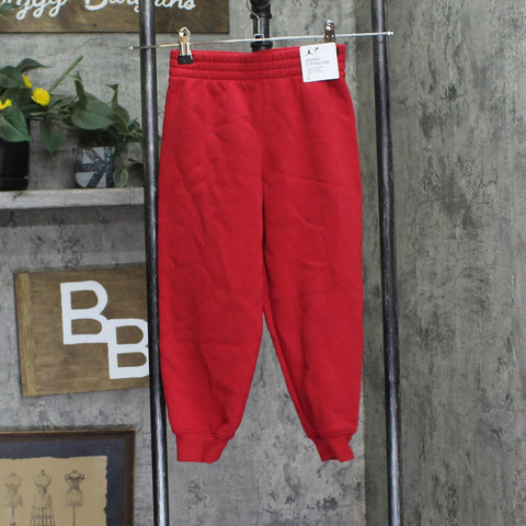 Jordan Little Boys Fleece Sweat Pants Red 5
