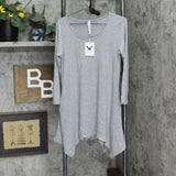 White Mark Women's Makayla Knit Tunic Top 1302-10-S
