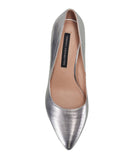 French Connection Womens Kate Flex Pumps Silver Gray 8.5M