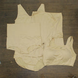 Yummie Women 5-piece Seamless Wardrobe Essentials Shapewear Frappe Brown 1X / 2X