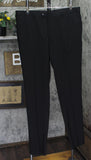Gito Vitale Slim Fit Velvet Shawl Lapel Unhemmed Tuxedo Suit Set Black 46S / 40W