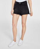 Dkny Jeans Women's Cotton Frayed-Hem Denim Shorts E3EWX825