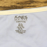 Jones New York Signature Knit Pullover Sleeveless Blouse Shirt Top Light Blue XL