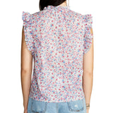 BB Dakota by Steve Madden Ditsy Floral Women's Sleeveless Printed Top BM14433W