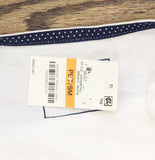 Charter Club Pima Cotton Button-Shoulder Boat-Neck Top 54700P143 White PS