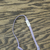 Calvin Klein Womens Sheer Marquisette Unlined Plunge Bra QF6727 Purple 34A