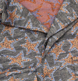 PS Paul Smith Long Sleeve Casual Fit Star Print Button Front Shirt Petrol Blue M