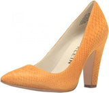 Anne Klein Women's Hollyn Leather Pump 1673c122334e8d Yellow 6M