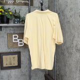 The Greenbrier by Corbin Mens West Virginia Cotton Golf Polo Shirt Yellow XL