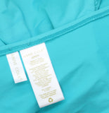 Anne Cole Womens Standard Twist Front Bandeaukini Swim Top Teal Blue S