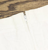 City Studio Juniors Lined Wide Leg Back Zip Side Pocket Dress Pants White 11