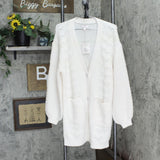 Lc Lauren Conrad Women's Long Cardigan Sweater WL23S037RS
